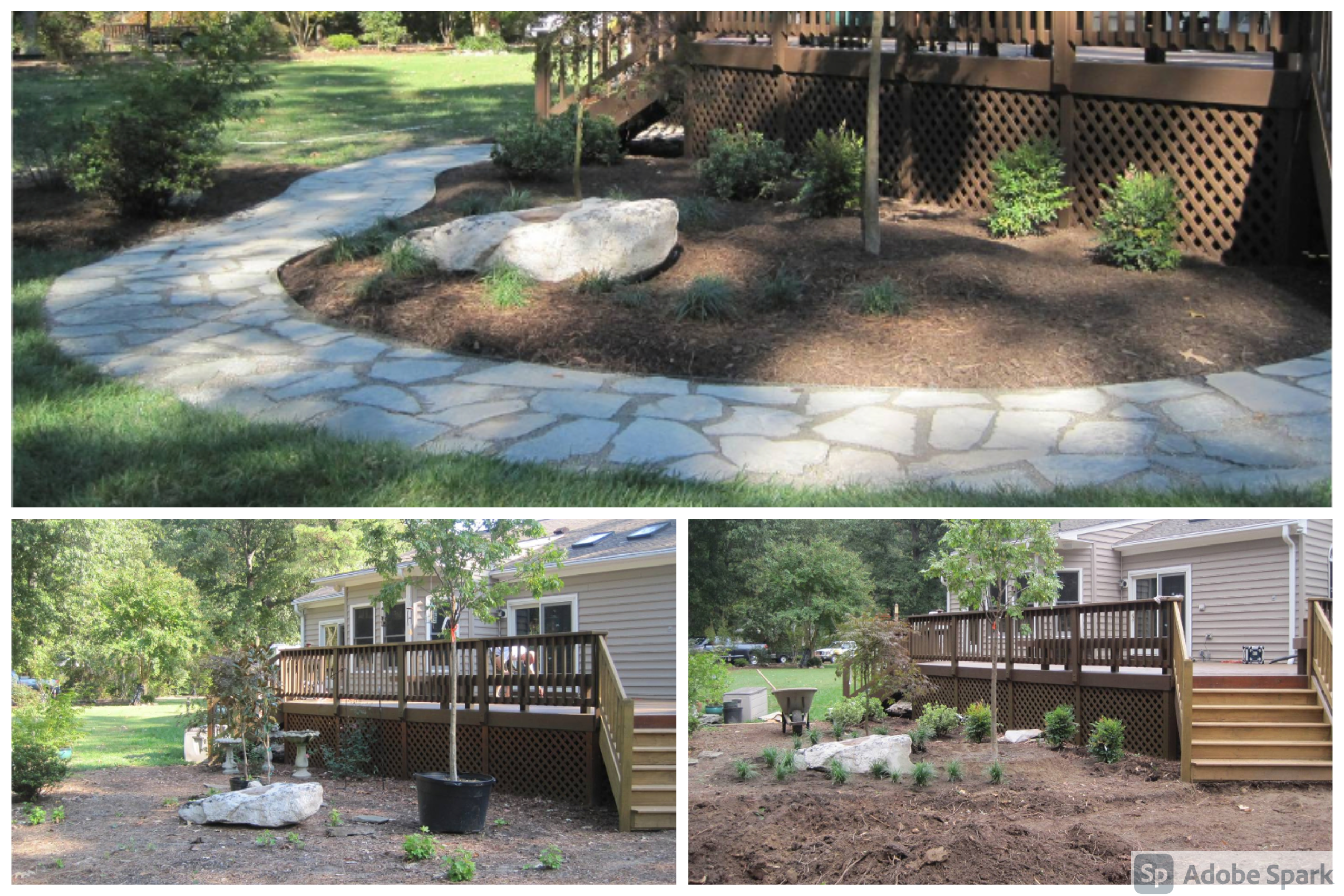 Garden Bed & Walkway Installation