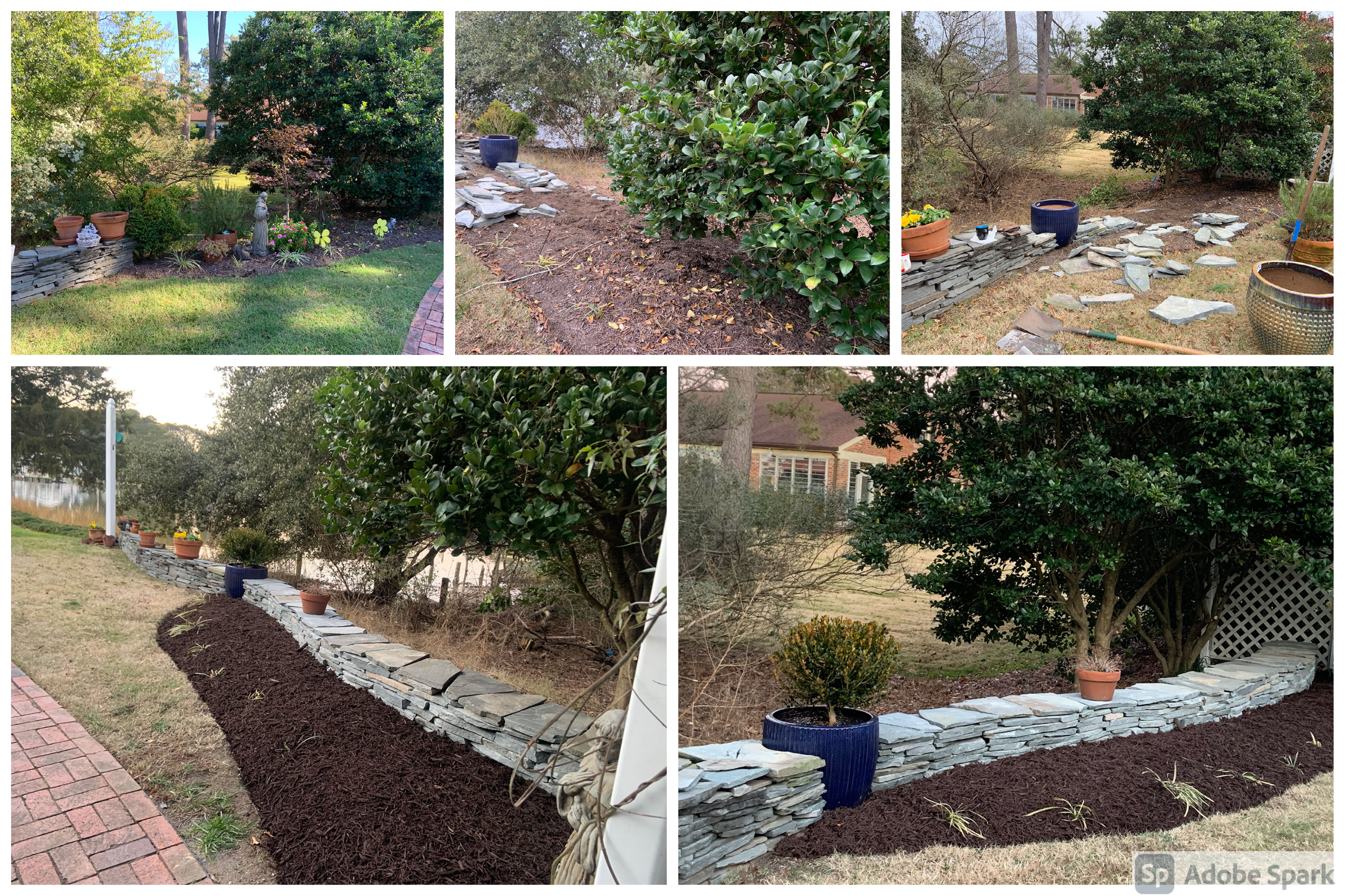 Slate Wall Installation