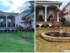 Foundation Plantings & Stone Wall